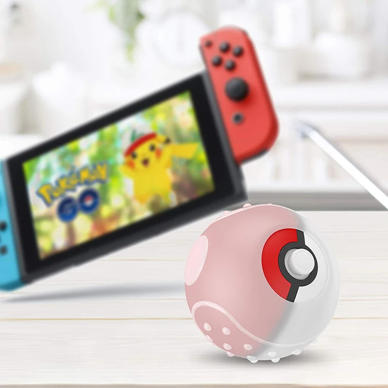 Силиконовый защитный чехол для Poke Ball, мягкий чехол, чехол для Pokeball Plus, защита контроллера для kingd Switch NS для nintendo