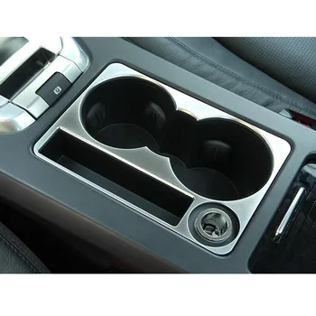 

Car Interior Console Water Cup Holder Frame Trim Sticker For Land Rover Discovery Sport 2015 2016 Car-covers Styling