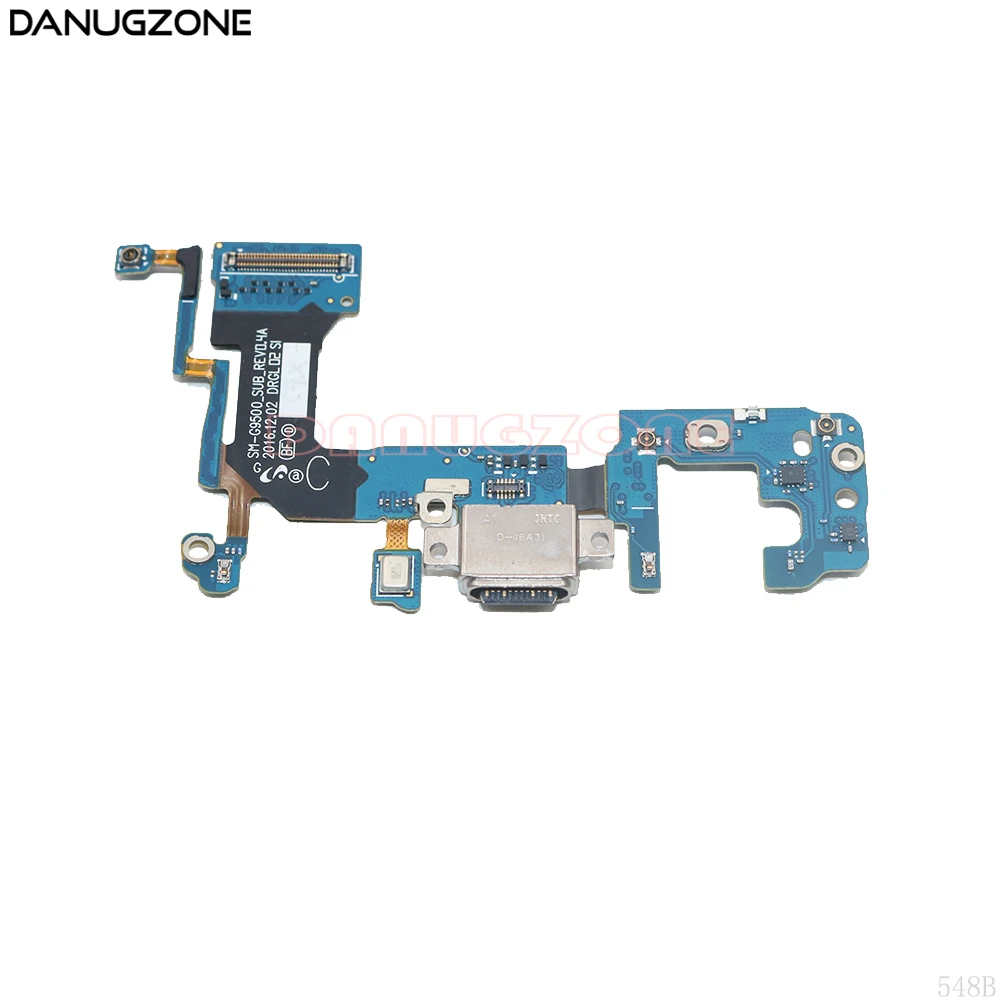 

USB Charging Port Charge Dock Socket Jack Plug Connector Flex Cable With Microphone For Samsung Galaxy S8 G9500 SM-G9500