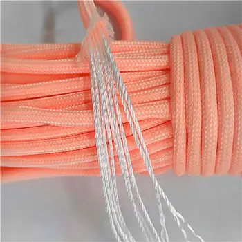 

9 Strand Parachute Cord Bracelet Glow Luminous 31m/101ft DIY Paracord Rope Camping Equipment Multifuncational Survival Tool