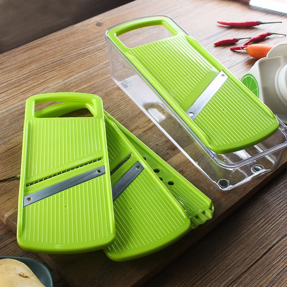 

Vegetable Slicer Multifunctional Food Processor Manual Cutter Shredder Grater