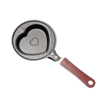 

1Pc Healthy Nonstick Stainless Steel Frying Pan/Small Size Diy Kitchen Accessory