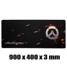 Overwatch Goliathus Erweiterte GESCHWINDIGKEIT Weichen Gaming Mouse Mat-Mauspad Professioneller Spieler 900×400 größe
