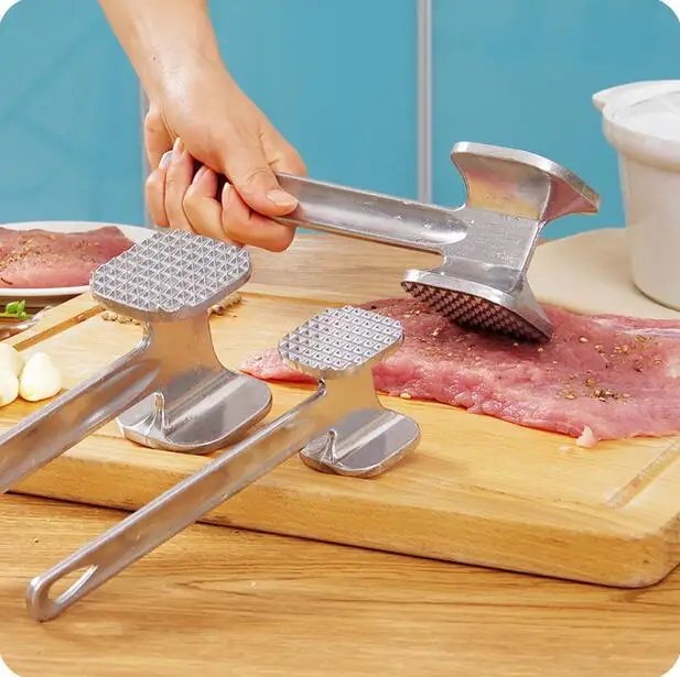 Бытовые Knock мясо Молотки Мясо Tenderizer Молотки стейк из свинины Chop Молотки double faced Молотки мяса