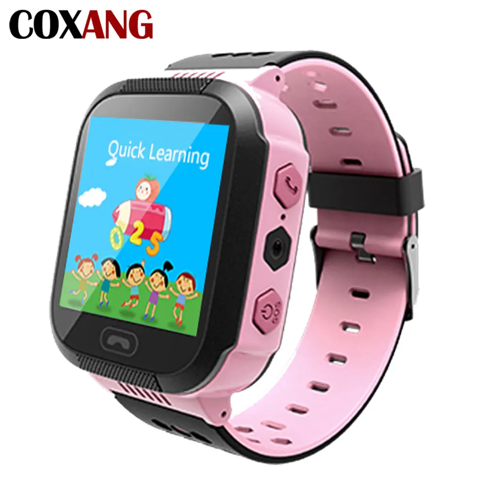 

COXANG Q528 Smart Watch For Baby Kids GPS Tracker SOS Phonebook One-button Contact Children Smartwatch 2g Sim Card Watch Phone