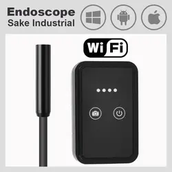 Wi-Fi эндоскоп mini waterproof borescope автомобильный детектор камера видео hd usb эндоскоп для телефона, ПК