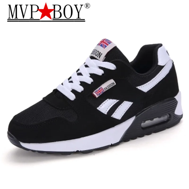 

MVP BOY Woman sneakers tenis feminino casual shoes 2018 Women shoes fashion spring flats lace up ladies shoes Black Orange White
