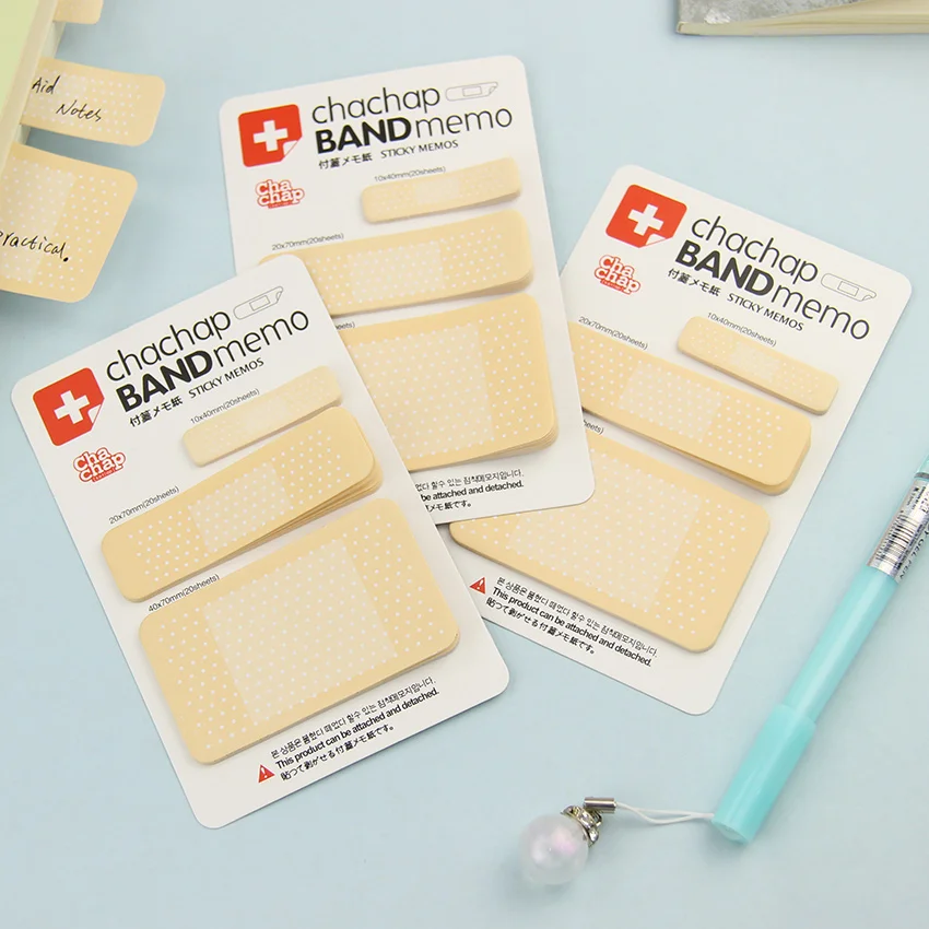 

Personalized Scratchpad Cute Band Aid Series Memo Pad Sticky Notes Paper Notepad Guest Article Stationery Office