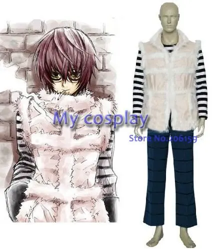 アニメデスノートコスプレ服 マットメンズパーティー衣装ハロウィンをfreeshippingのため Costumes For Halloween Party Costumedeath Note Cosplay Aliexpress