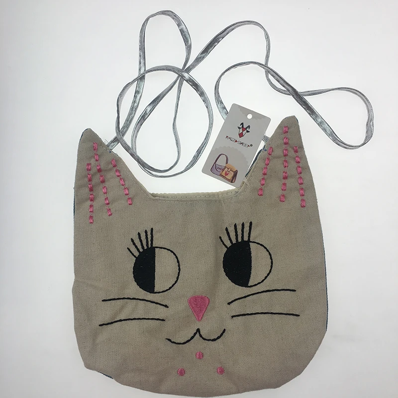 

Raged Sheep Baby Coin Purse Change Wallet Girls Cotton Cat Bag Coin Pouch Children Wallet Money Holder Lovely Kids Gifts
