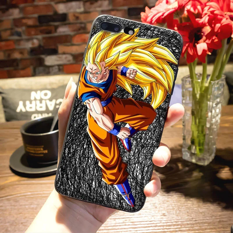 MaiYaCa DRAGON BALL Z Супер Saiyan God Son Goku силиконовый чехол для телефона чехол для iPhone 8 7 6 6S Plus X XS MAX XR 5S 11pro max чехол