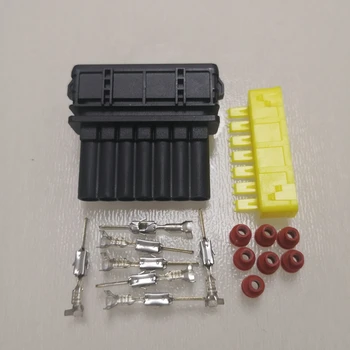 

50pcs/lot 7 Pin/Way Male ignition Amplifier Connector Plug For Bosch Amp For Ford Cosworth Tyco Timer