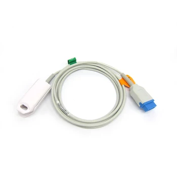 

Long Calbe Adult AWT Finger Clip SPO2 Sensor compatible GE