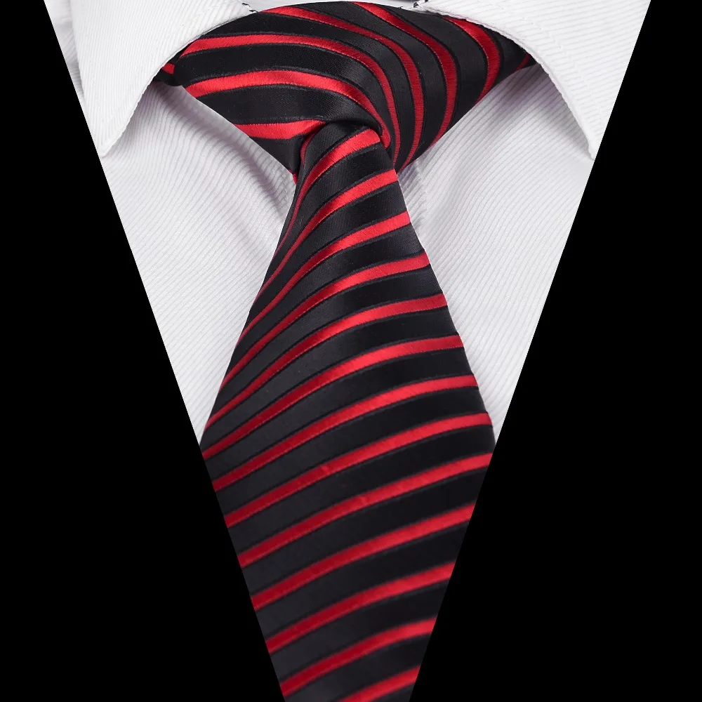 buy Ikepeibao On line Shopping Men`s Tie Black Wine Striped Handmade Necktie Gravata Custom Novelty Formal Neckties