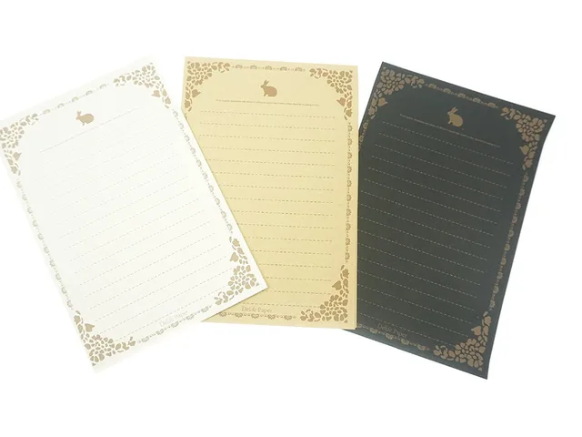 24pcs vintage stationery letter heads retro style writing paper letters