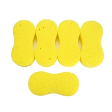 Многоцелевой чистый автомобиль стекло воском полировальный воск мягкие губки Инструменты Кухня Ванная комната Губка Чистящая семейная губка для автомойки 5 шт