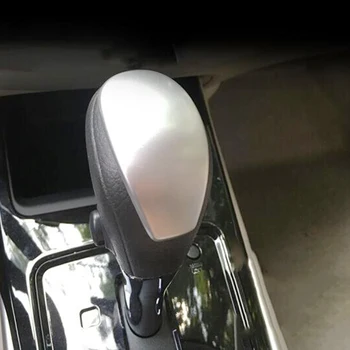 

ABS Chrome car styling For NISSAN TIIDA 2016 2017 accessories Car gear shift lever knob handle cover trim sticker