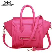 2015 Designer Femmes Sacs À Main Smiley Sacs Célèbre Marque En Cuir Femme Épaule Sac Vintage Dames Chauve-Souris Messenger Sacs Totes Sac S85