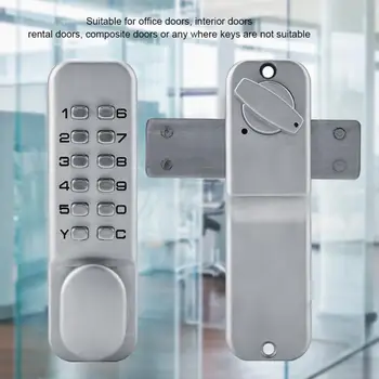 

1 - 11 Digit Code Lock Combination Cam Door Lock Convenient Password Security Coded Locker Door Hardware Set Zinc Alloy