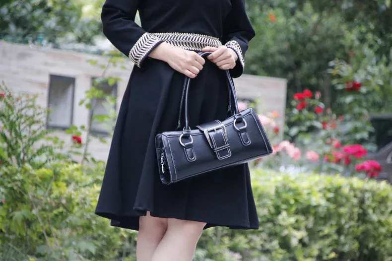 bolsa de ombro designer de luxo retro