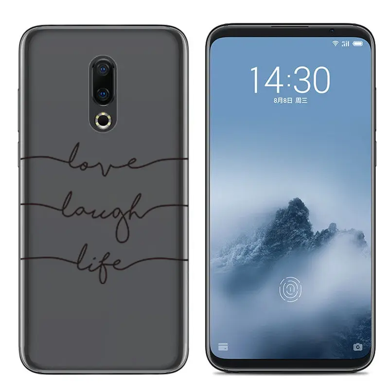 Case for Meizu 16 16X 16th 16 Plus Soft TPU Back Cover for Meizu M5 note M6 note M5C MX6 M6S Pro 6 Silicone Protective Fundas (18)