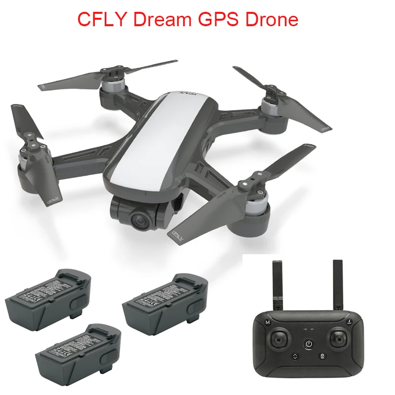

CFLY Dream GPS Drone RC Quacopter 1080P HD Camera 5G wifi FPV Long Distance Transmission Follow me mode Circle flying