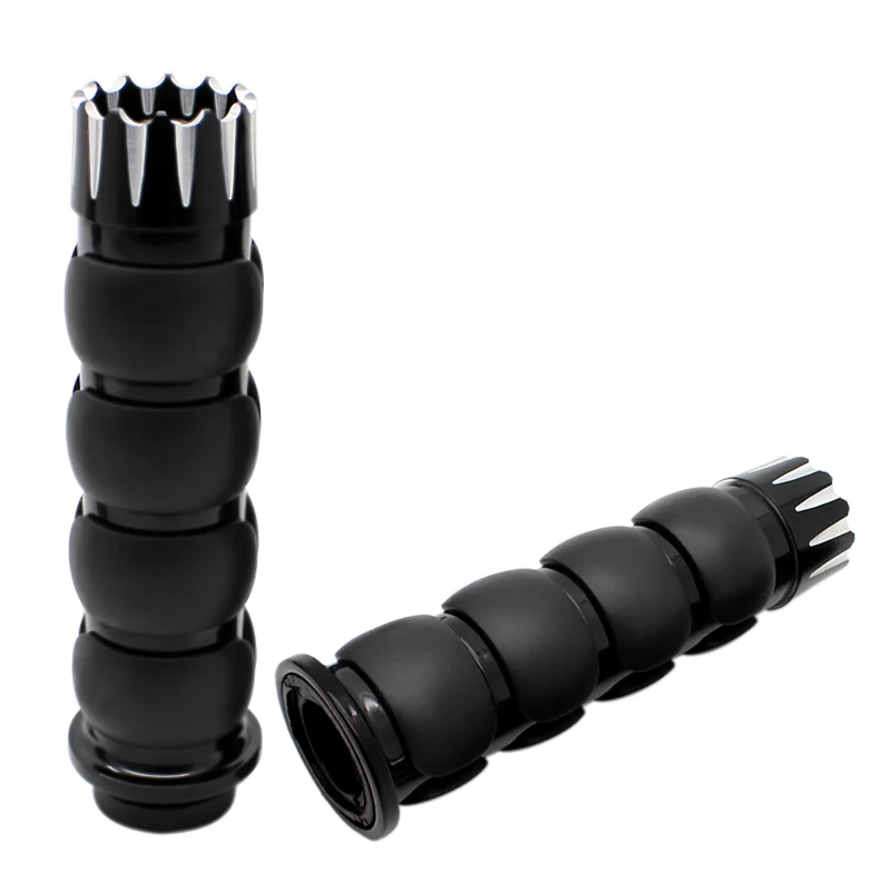 Nuoxintr Rubber Handle bar Hand Grips For Harley Sportster XL883 Dirt Bike Motocross Motorcycle Enduro MX Offroad