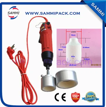 

Newest SG-1550 Portable screw capping machine for plastic bottle/ e liquid bottle capping machine