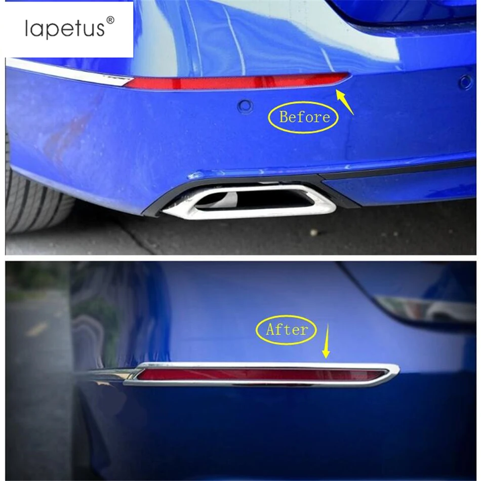 Аксессуары Lapetus подходят для Honda Accord 2018 2020 ABS хромированные задние