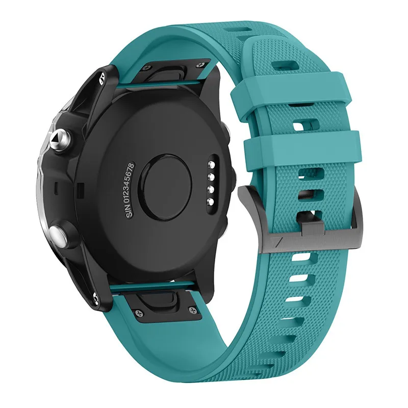 26 мм Quick Release Easy Fit силиконовый сменный ремешок для часов Garmin Fenix 5X/Fenix 5X Plus/Fenix 3 HR/Fenix 3/Tactix Bravo