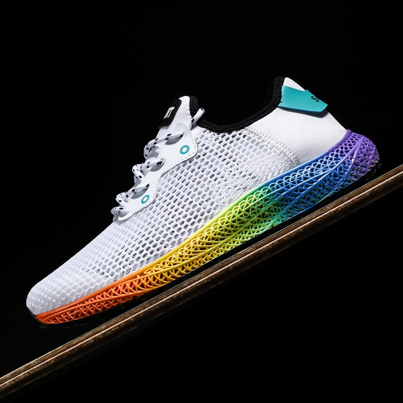 Rainbow Pride Sports Shoes For Gay Men Queerks™