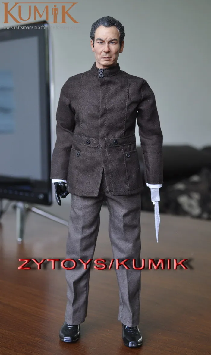 KUMIK 1/6 KMF028 дядя Цзянь Коллекционная экшн Статуэтка для любителей подарок на праздник