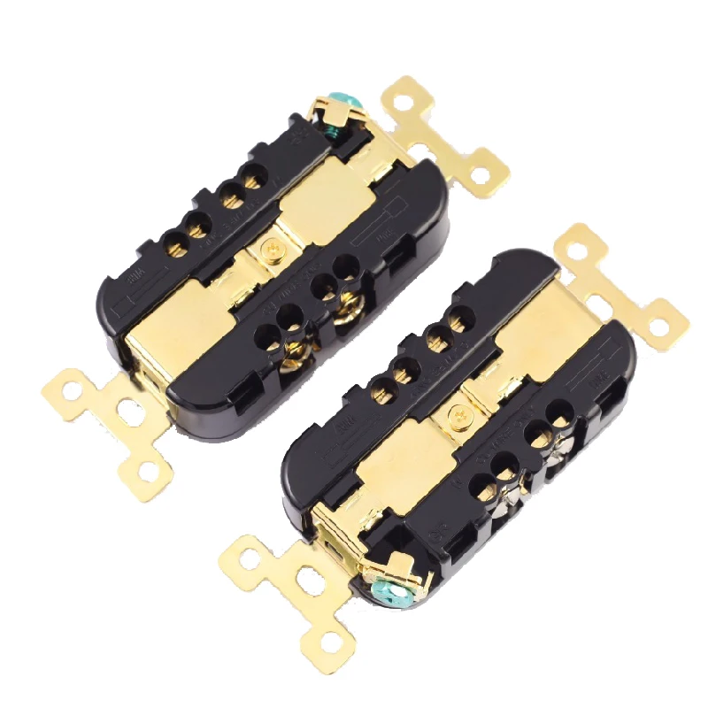 HiFi MPS BX 2 Hi Fi AC Мощность прокладки адаптеры питания аудио разъем 24K позолоченные 1