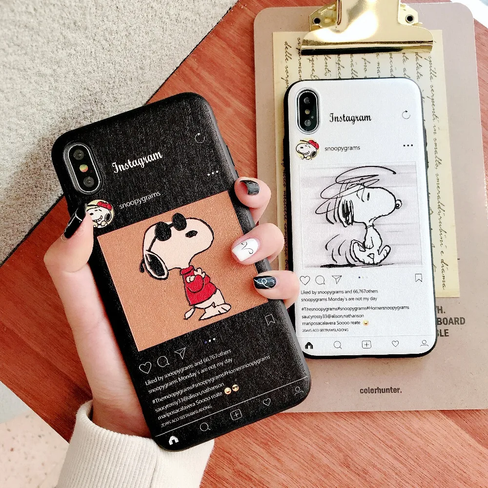 

Fashion Instagram Cartoon Abstract Character Phone Case For iPhone 6 6s 7 8 Plus Silk Silicone TPU Covers For iPhone X XR XS Max