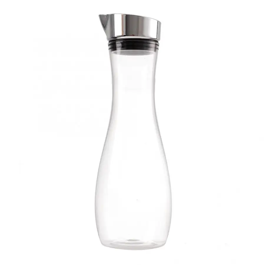 

1.2L Acrylic Transparent Juice Bottle Transparent Juice Bottle water bottles Jug Juice Jug with Lid Camping Outdoor sport bottle