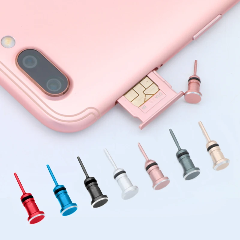 

ABAY Audio Music Dust Plug 3.5 AUX Headset Interface Mobile Phone Card Retrieve Card Pin for Apple Iphone XR XS 8 7 Plus Samsung