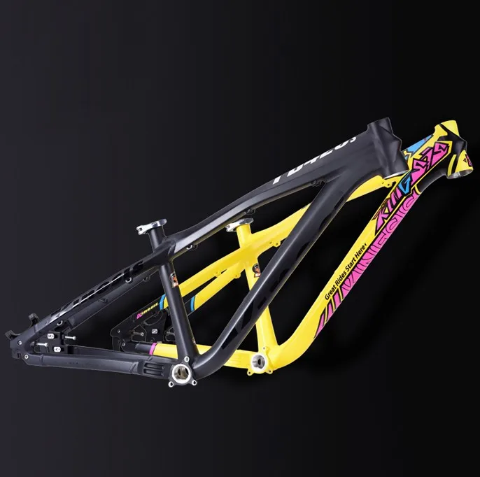 Excellent Kinesis TD420S mountain bike frame Aluminum frame compatible with 27.5inch/26inch wheel barrel shaft / quick release frame 1