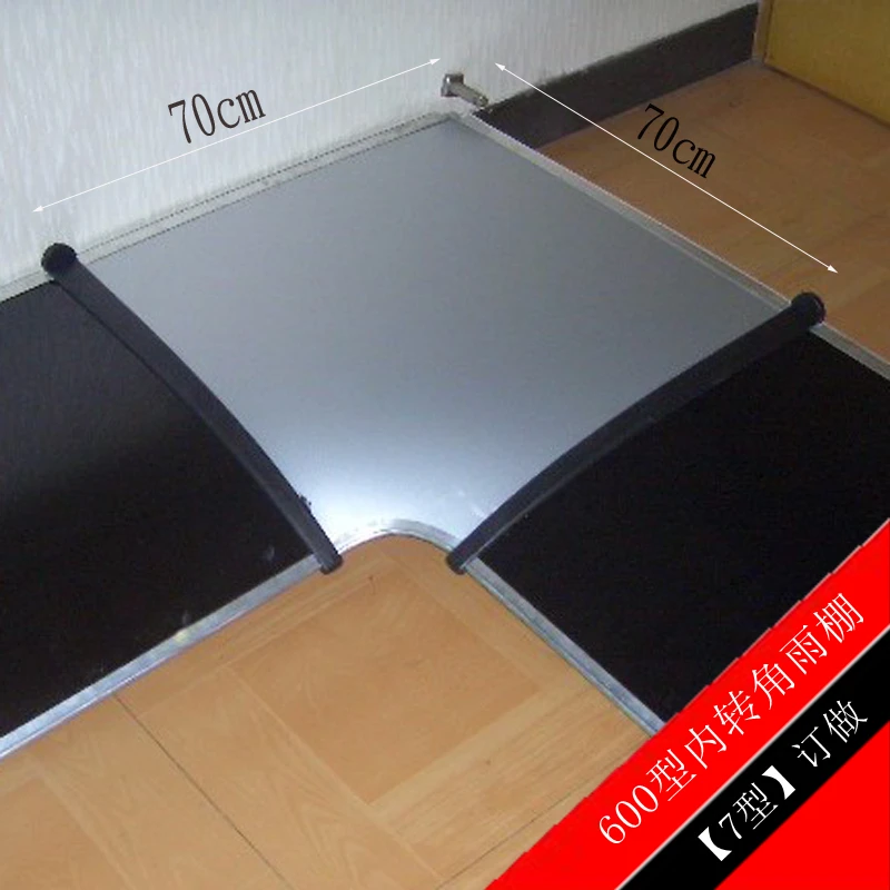 

Outdoor corner window canopy mount awned gazebo balcony awning solar panels polycarbonate panels awning