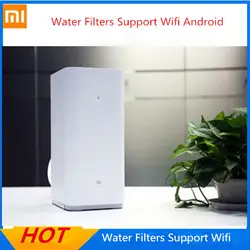 100% Оригинальный очиститель воды Xiaomi фильтры для воды Поддержка Wifi Android IOS смартфон Сотовый телефон приложение