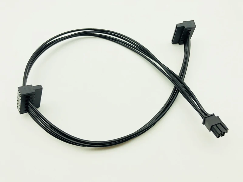 Новый 45 см кабель MINI 4 Pin Turn 2 SATA Блок питания для материнской платы Lenovo интерфейс