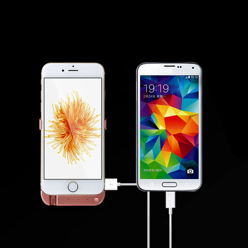 5000/8000mAh Battery Case For iPhone 6 s 6s Power Bank Charging Case For iPhone 6 6s Plus Battery Charger Case Cover
