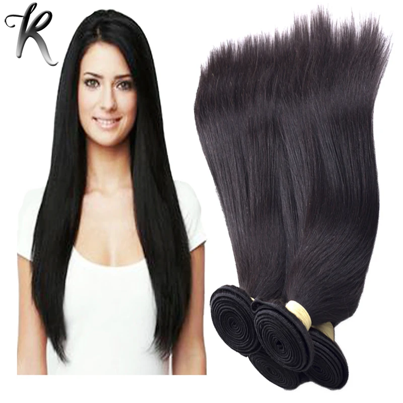 3 Bundles Silk Straight 7a Brazilian Virgin Hair Weave Wholesale