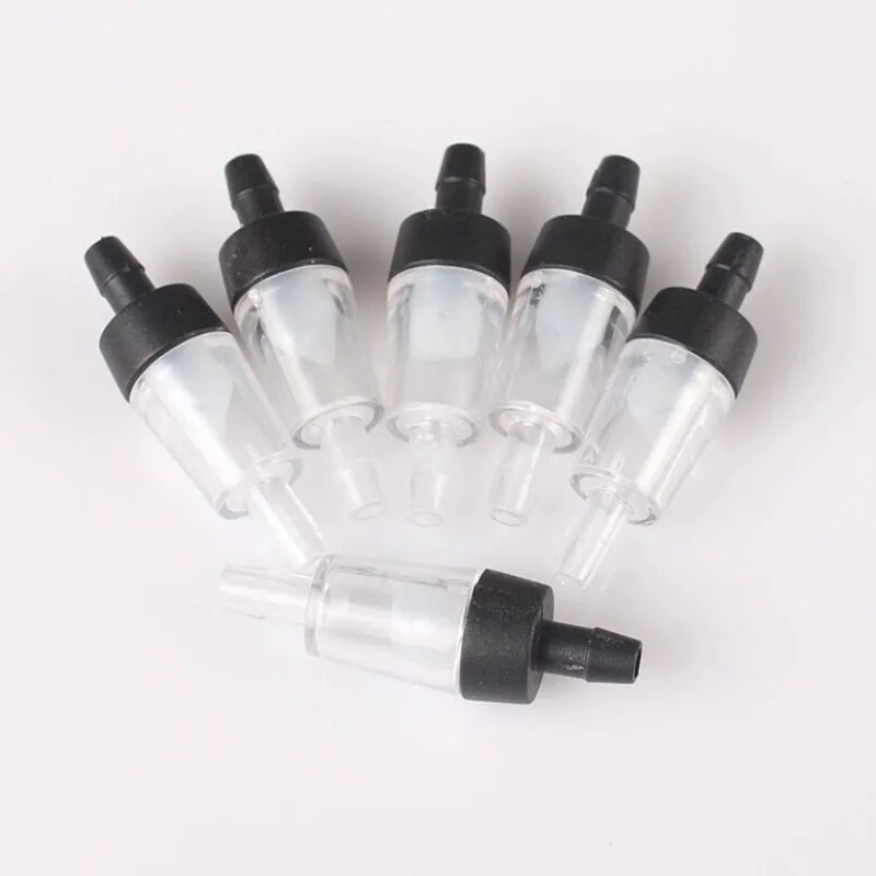 

Fish Tank 5 pc One Way Non-Return Check Valve Aquarium Co2 System Air Pump 5pcs Aquarium Air Pump Check Valve
