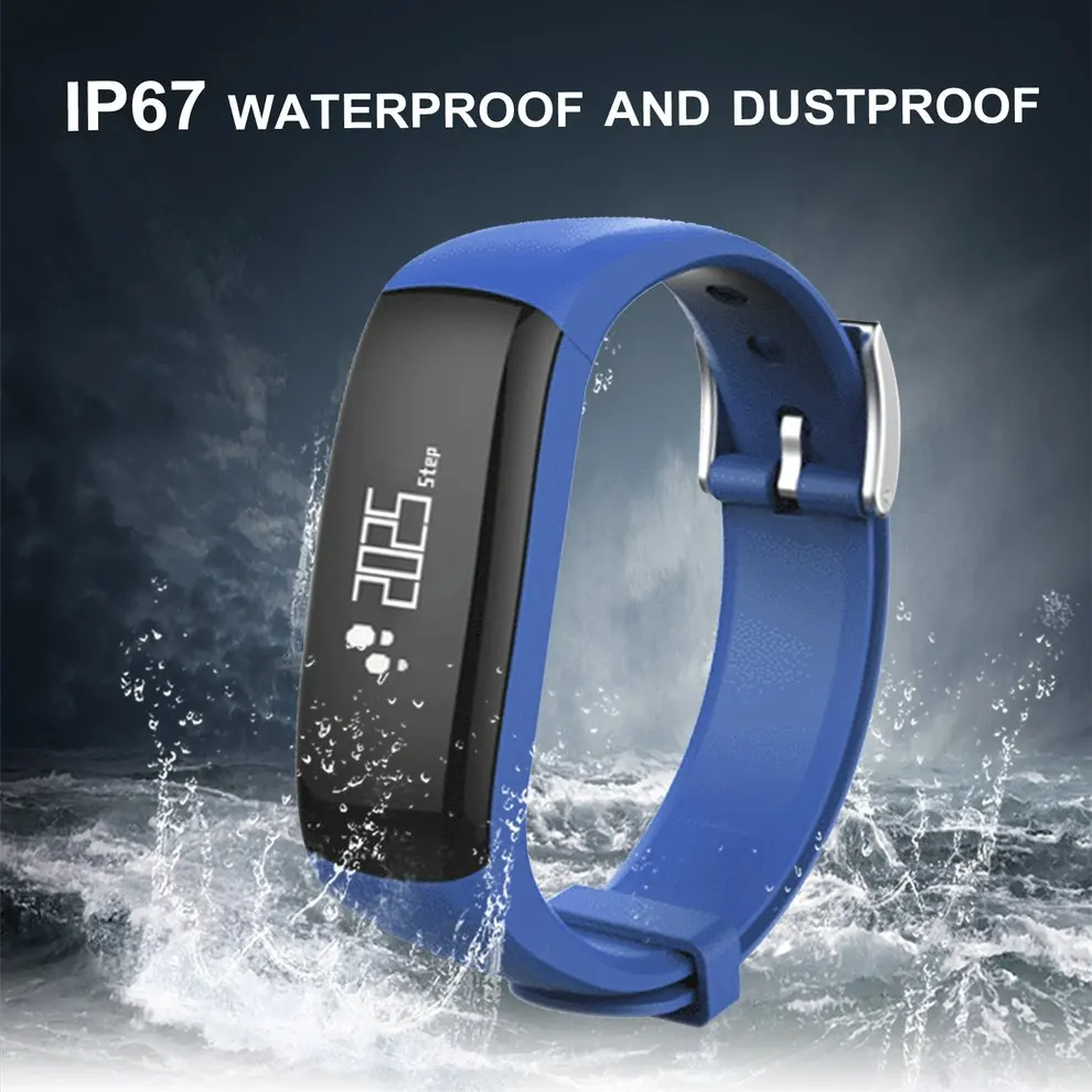 

5PCS P6 Intelligent Bluetooth Watchband Digital Screen Wrist Watch Fashion Outdoor Sports Watches Health Monitor Call Reminder
