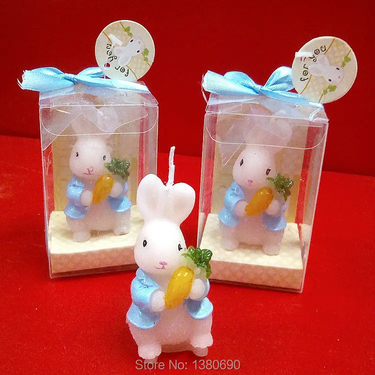 1pc Cute Rabbit Candles Child Birthday Candle Bunny Decorative Candles