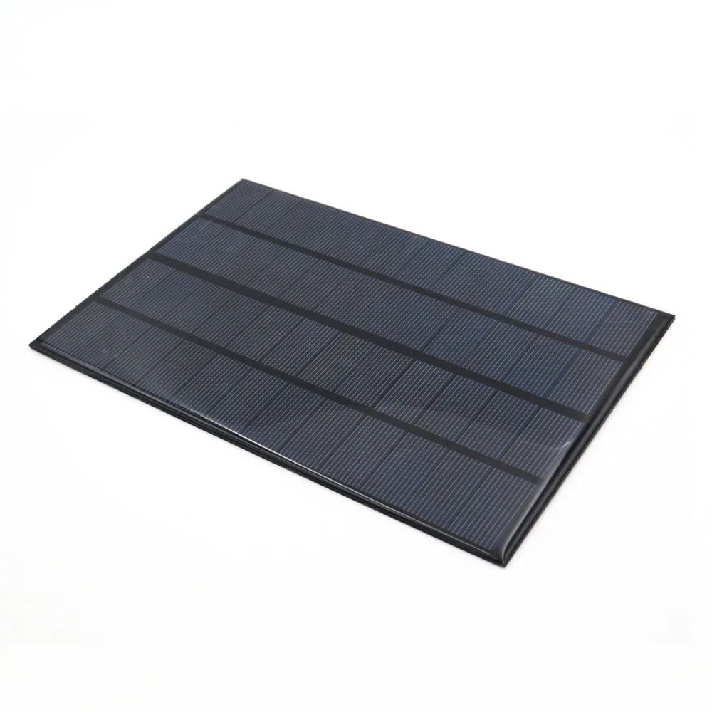 Mini Solar Cell 12V DC 4.2W 4.5W 0.35A Panel Standard Epoxy Polycrystalline Silicon DIY Battery Power Charge Module | Электроника