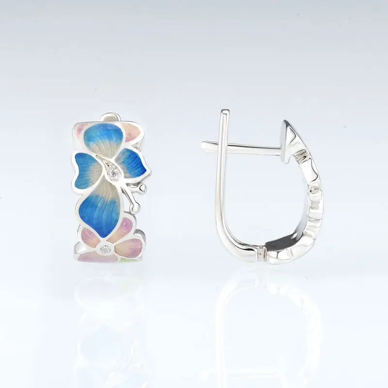 E308717ENA2SL925-Silver Earrings-SV1