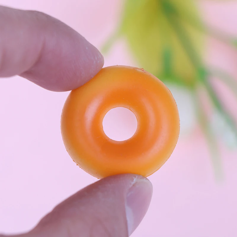 5 шт./лот аксессуары для кукольного домика 1:12 весы из смолы пончик Kawaii DIY ремесло