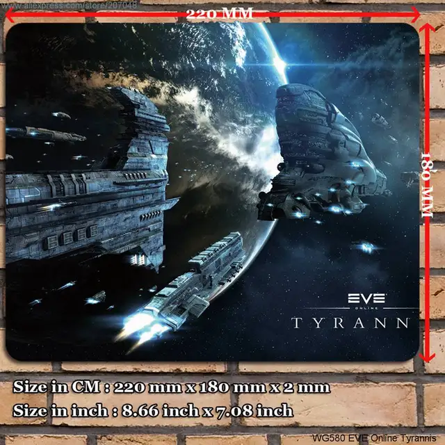 US $3.87 |Decoration Place Pad for Game WG580 EVE Online Tyrannis Mouse Mat 22 x 18 x 0.2 cm in Mats & Pads from Home & Garden on | US $3.87 |Decoration Place Pad for Game WG580 EVE Online Tyrannis Mouse Mat 22 x 18 x 0.2 cm in Mats & Pads from Home & Garden on |