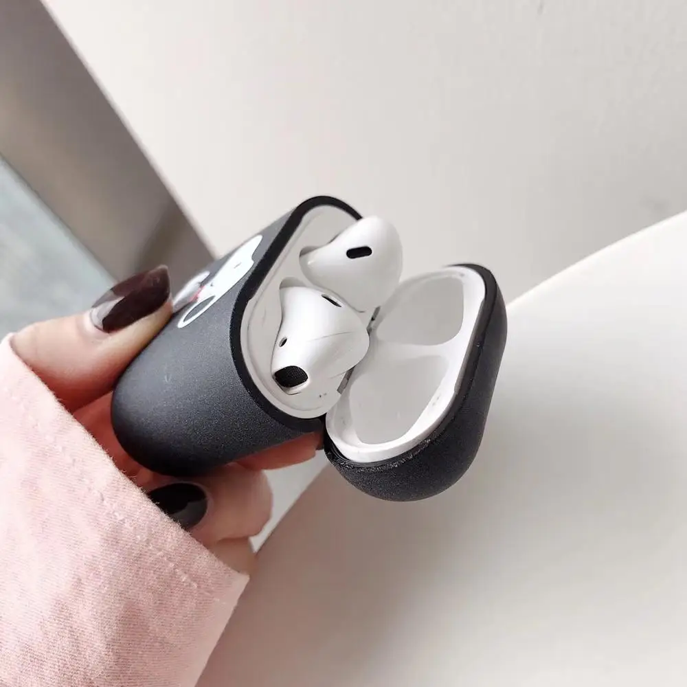 Cartoon Snopy Hard Shell earphone Headset Protective Wireless Bluetooth Accessories airpods Case covers For Airpods 1/2